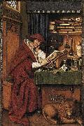 St Jerome Jan Van Eyck
